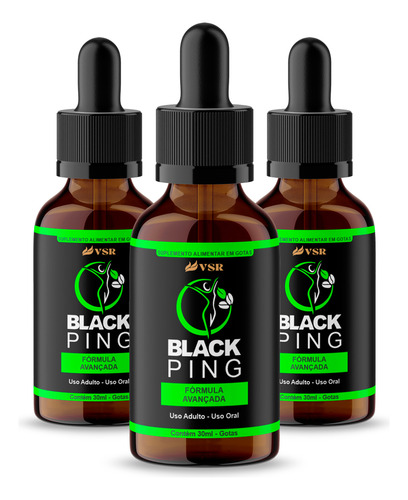 Black Ping 30ml -1 Un - Fórmula Avançada