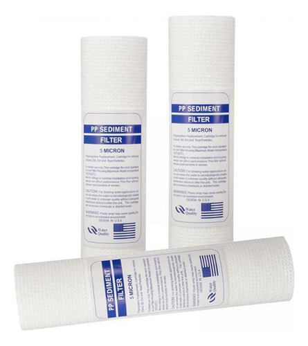 2 Filtro De Polipropileno De Sedimentos De Agua Para El