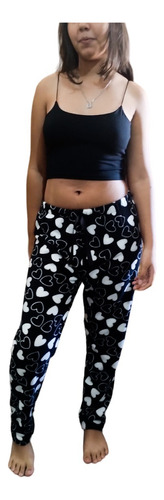 Pantalon Pijama Polar Soft Invierno Super Suave Peluche