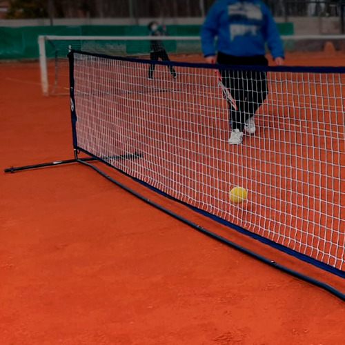 Red Mini Tenis Con Base De Hierro De 3mts Sportable ! Incluye Bolso !