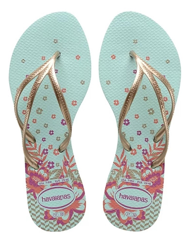 Havaianas Tria Print Ice Blue