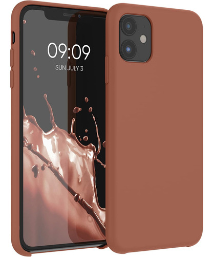 Funda Kwmobile Para iPhone 11-marron Claro