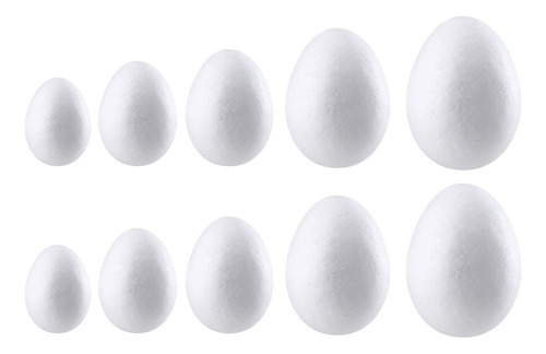 Huevos Falsos Para Decorar Huevos De Espuma Con Flores, 10 U