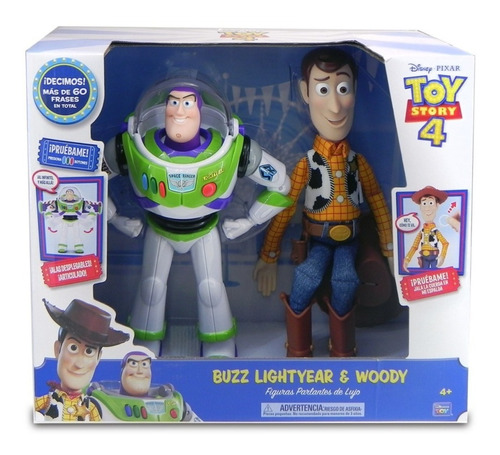 Muñecos Amigos Interactivos Toy Story Woody Buzz Mundomanias