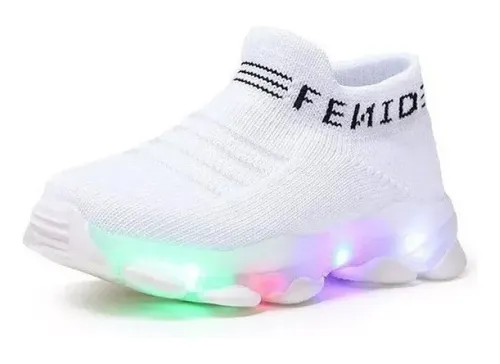 Sapato infantil masculino de led cheap