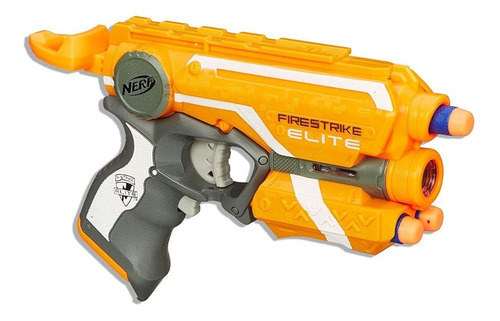 pistola nerf naranja