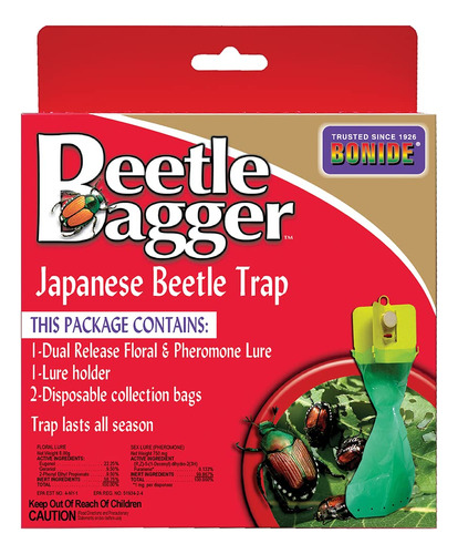 Bonide Beetle Bagger - Kit De Trampa De Escarabajo Japones P