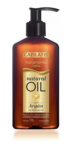 Tratamiento Capilar  Capilatis Natural Oil X 170 Gr
