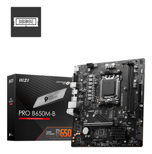 Mother Msi Pro B650m-b Ddr5 Am5