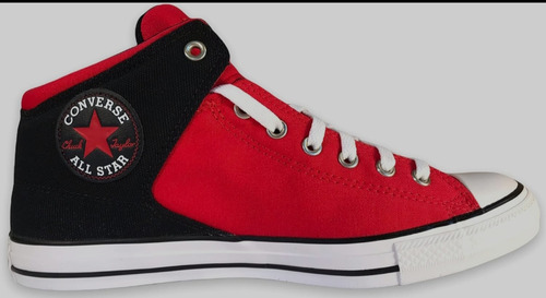 Converse Bota Roja Y Negra Sin Uso