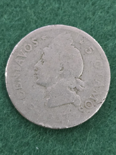 Moneda De 5 Centavos (5 Gramos) . Año 1937