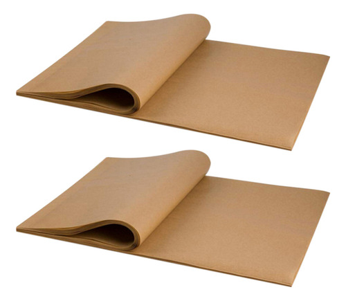 Pacote Com 200 Folhas De Papel Vegetal De Cozinha Para Assar