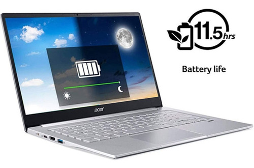 Imagen 7 de 10 de Ultrabook Acer Swift Ryzen7 5700u 8gb Ssd512 14pul Ips 1,2kg