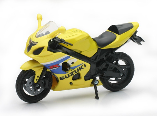 Moto Suzuki Gsx-r600 Pista Escala 1:18 New Ray Colección