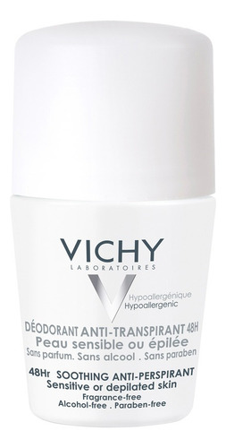 Desodorante Vichy Anti-transpirante 48h 50ml Fragancia Aloe 