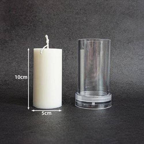 Vela De Plástico Moldes Para Fazer Velas-cilindro 5x10cm