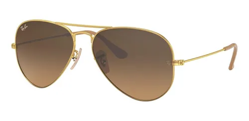 culos de sol polarizados Ray Ban Aviator Gradient Small arma o