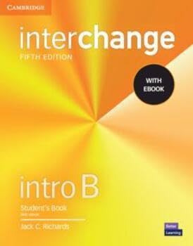 Libro Interchange Intro B Sb With Ebook - 5th Ed