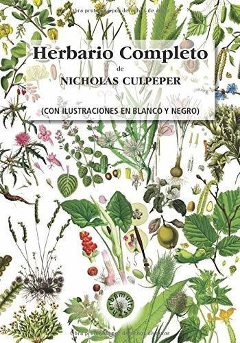 Herbariopleto Con Ilustraciones En Blanco Y..., De Culpeper, Nicholas. Editorial Herbamultus En Español