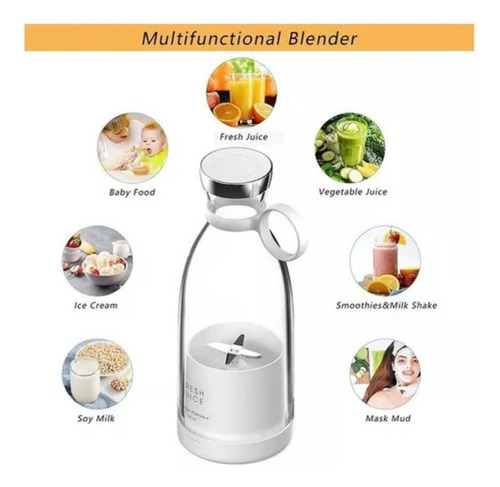 Shaoke Garrafas De Liquidificador Portátil Fresh Juicer