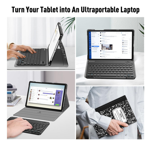Keyboard Case Fintie For Samsung Galaxy Tab A9+ 11'' 2023
