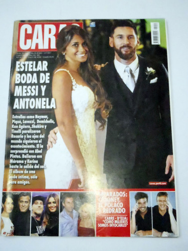 Caras #1852 4/7/2017 Casamiento Lionel Messi - Tini Stoessel (Usado)