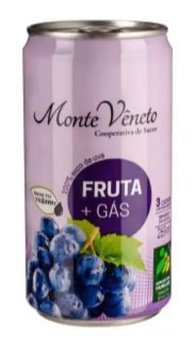 Suco De Uva Gaseificado Do Mst - 269ml - Monte Vêneto