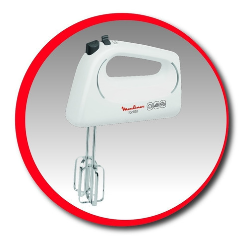 Batidora De Mano Moulinex Facilita 250w Cyg Color Blanco