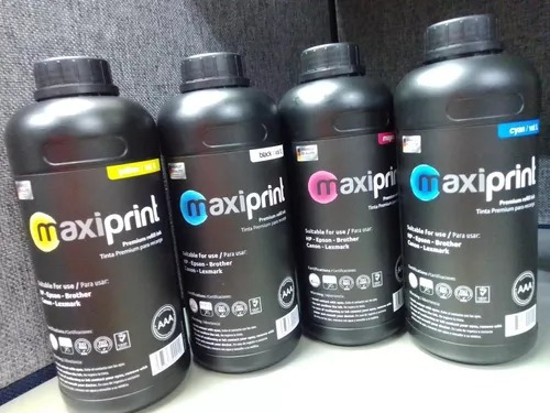 Tinta Maxiprint Para Compatible Hp Epson Canon  1 Litro 