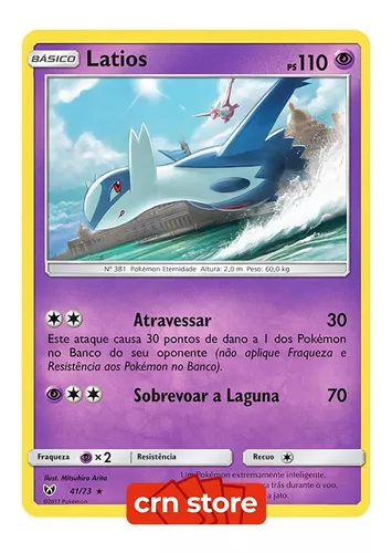 Carta Pokémon Lendário Palkia Lendas Luminescentes