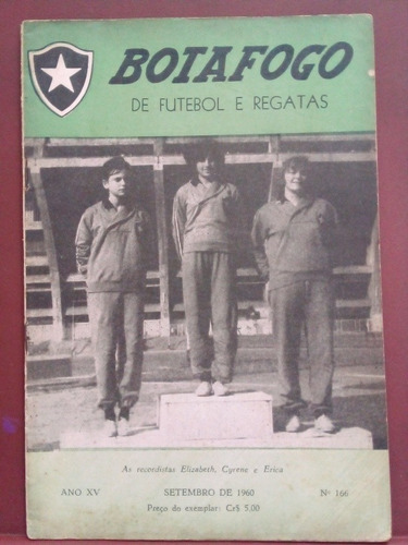 Revista Boletim Botafogo 1960