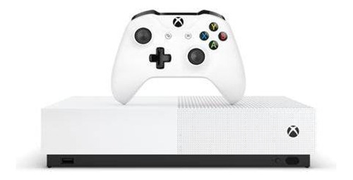 Microsoft Xbox One S 1tb All-digital Edition Color  Blanco (Reacondicionado)