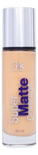 G&k Maquillaje Liquido, Cobertura Media, Acabado Semi Matte Tono Sand