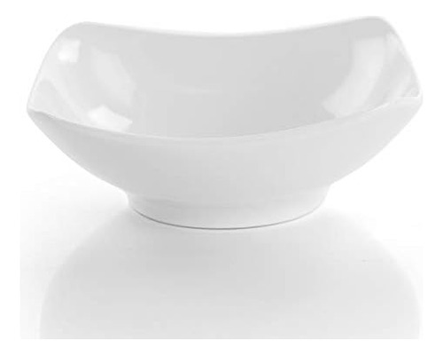 Vajilla De Porcelana Blanca Elama, 18 Piezas, Newman