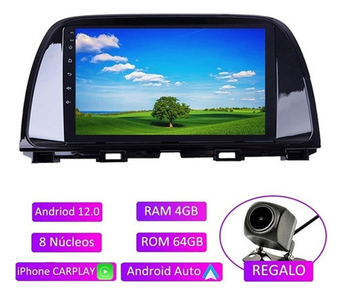 Estéreo Mazda Cx-5 Cx5 2012-2015 Android Gps Carplay 4+64g
