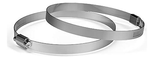 Abrazaderas De Acero Inoxidable Ac Infinity, 4 Pulgadas (paq