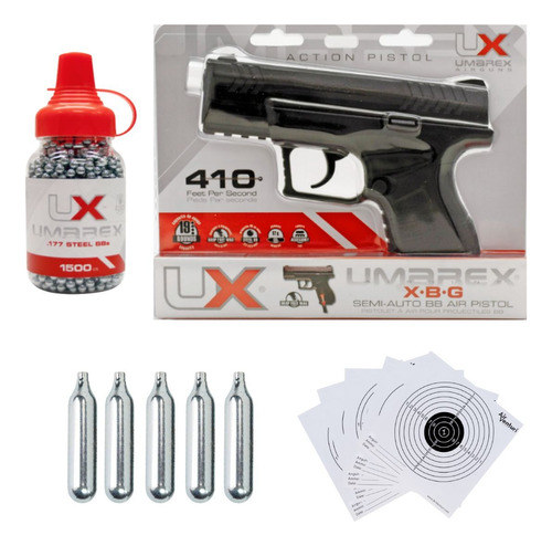 Umarex Postas Pistola Xbg Co2 4.5mm Potencia 410 Pps Xchws P