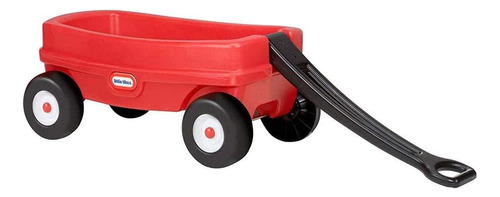 Little Tikes Wagon Rojo Carrito De Arrastre Para Niños / H