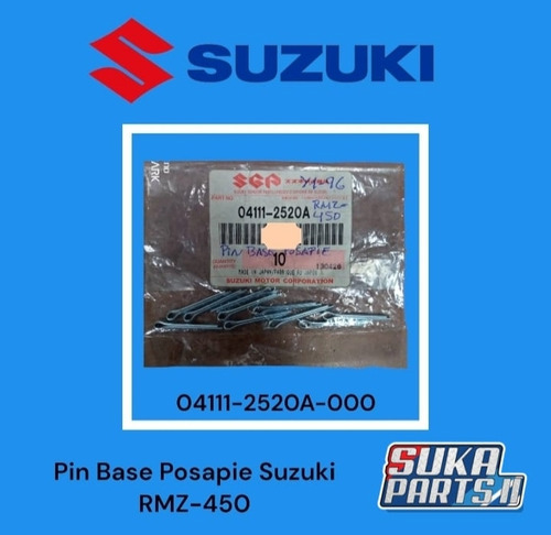 Pin Base Posapie Suzuki Rmz-450