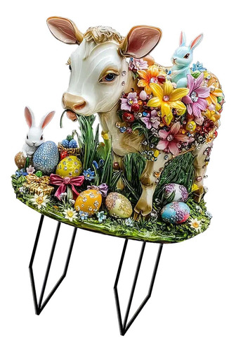 Estaca De Jardín De Pascua, Escultura De Animal, Estilo C
