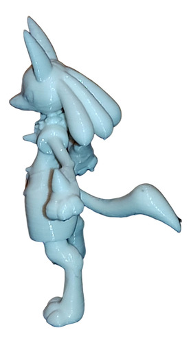 Impresion 3d Pokemon Lucario 10 Cm