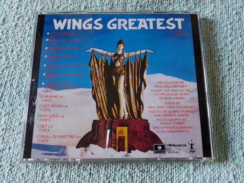 Paul Mccartney - Wings Greatest (1ra Edición) Edición Limitada (Usado)