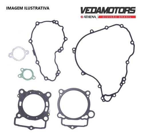 Jogo De Juntas Husqvarna Fe 250 14-16 Athena
