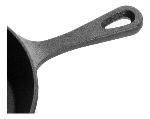 Gibson Home Addlestone Juego De Sartenes De Hierro Fundido Presazonado, Juego De 3 Piezas (6/8/10 Pulgadas), Gris Carbón