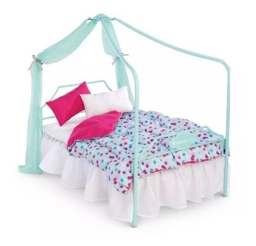 American Girl Cama De Dosel Muñecas Canopy Bed Dnj92