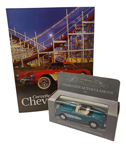Coleccion El Tiempo  Autos Clasicos Chevrolet Corvette 1957 