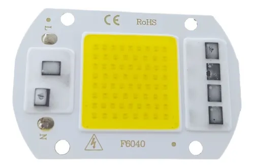 comprar Led 220v Chip Cob De 50w Con Driver Integrado