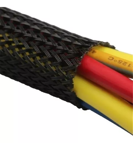 Malla Tejida Cubre Cables Impresora 3d 1 Metro 20-25mm