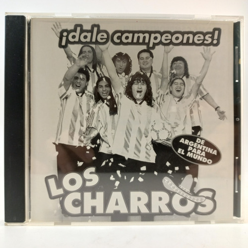 Los Charros Dale Campeones  Amores (cancha Mix) Cd Single Ex