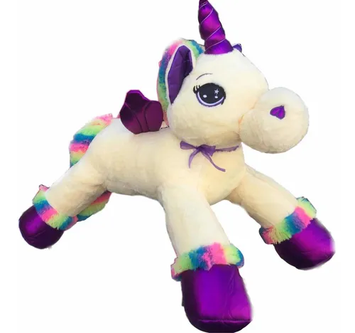 Unicornio de best sale peluche grande precio